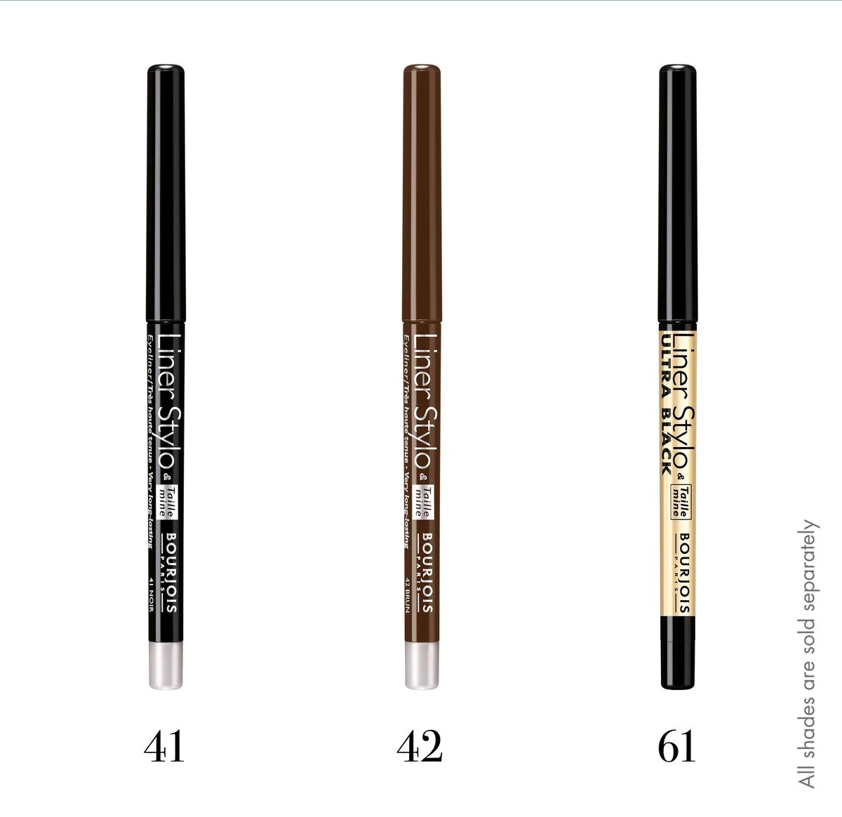 Bourjois - Liner Stylo Retractable Eye Pencil 0.28 G 41 Noir - 7 Bourjois - Liner Stylo Retractable Eye Pencil 0.28 G 41 Noir - - Image 5