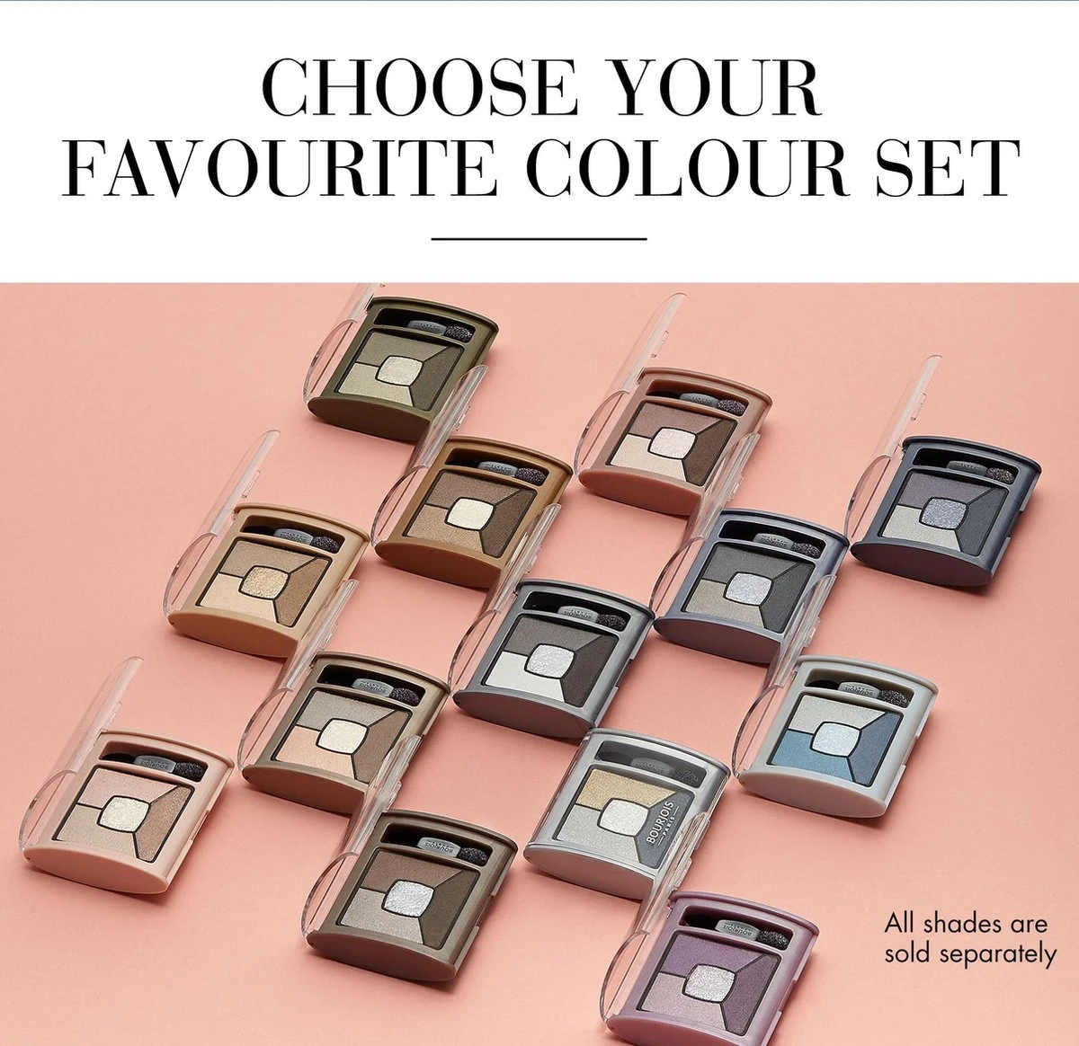 Bourjois Smoky Stories Quad Oogschaduw Palette - 14 Tomber Des Nudes 9 Bourjois Smoky Stories Quad Oogschaduw Palette - 14 Tomber Des Nudes - Image 7