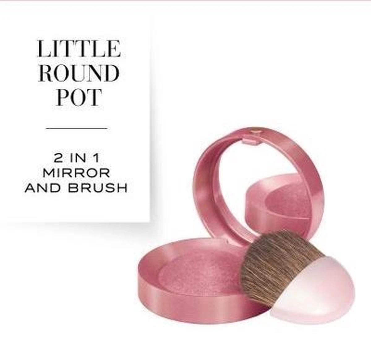 Bourjois Little Round Pot Blush - 33 Lilas D'Or 8 Bourjois Little Round Pot Blush - 33 Lilas D'Or - Image 6