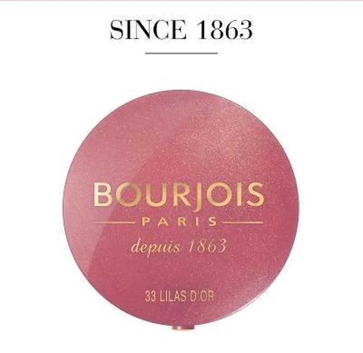 Bourjois Little Round Pot Blush - 33 Lilas D'Or 9 Bourjois Little Round Pot Blush - 33 Lilas D'Or - Image 7
