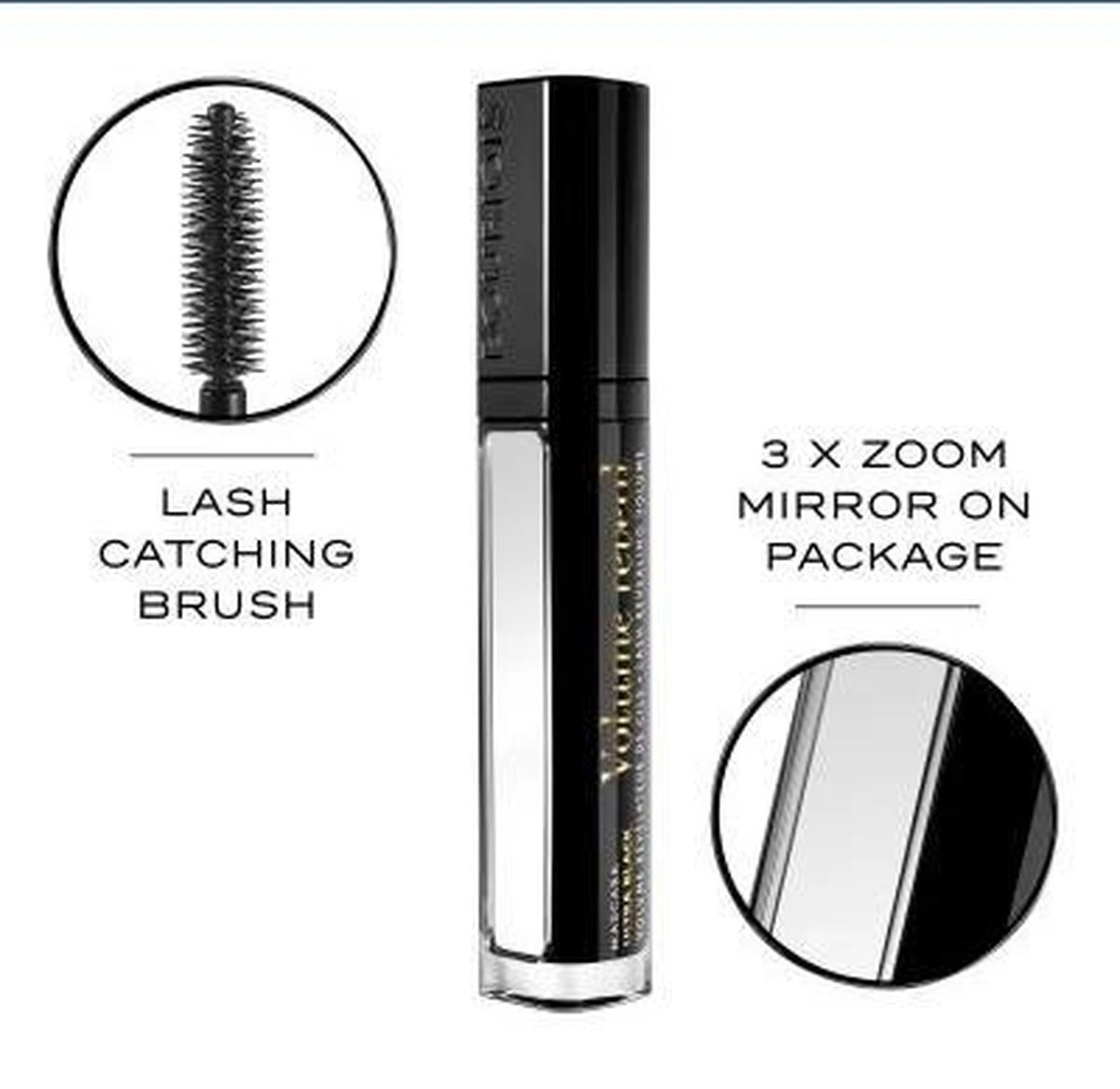 Bourjois Volume Reveal Mascara - 22 Ultra Black 6 Bourjois Volume Reveal Mascara - 22 Ultra Black - Image 4