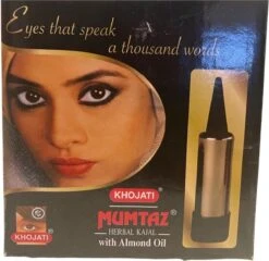 GoodUse Export Mumtaz Herbal Kajal Stick 1 Stuks - Zwarte Eyeliner - Kajal Oogpotlood Zwart - Make Up - Kohl Kajal - Gevoelige Ogen - Amandelolie - Natuurlijk -Modecosmetica Winkel 1200x1168