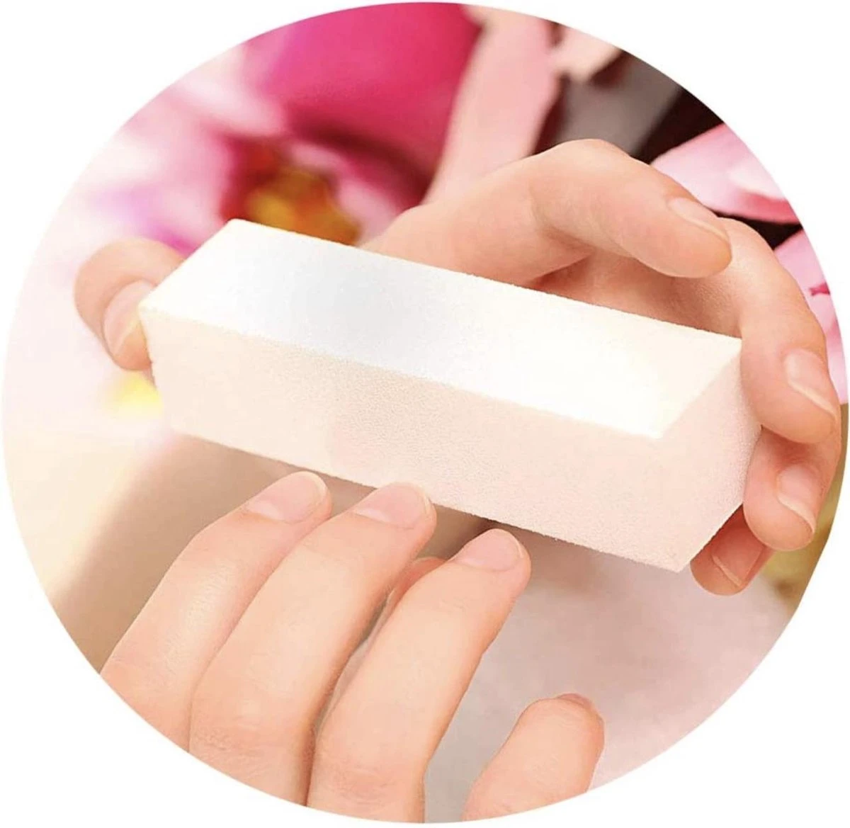 GUAPÀ - Nagelvijl / Blokvijl Wit - Nagel Voorbereiding & Polijsten - High Quality - 3 Stuks 5 GUAPÀ - Nagelvijl / Blokvijl Wit - Nagel Voorbereiding & Polijsten - High Quality - 3 Stuks - Image 3