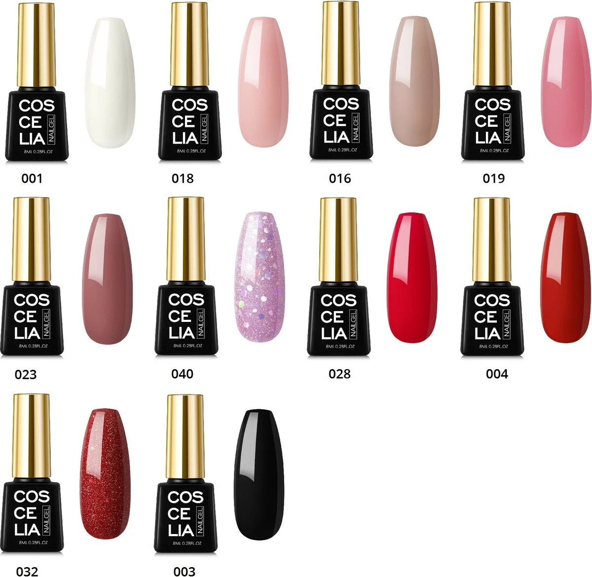 Royala D6 Gellak - Gellak Starterspakket 10 Kleuren - Gellak - Gellak Set - UV LED Lamp 36W - Manicure - Nagellak - Nail Art - 10 Kleuren Gel Polish - Nagellakset - Gellakset 9 Royala D6 Gellak - Gellak Starterspakket 10 Kleuren - Gellak - Gellak Set - UV LED Lamp 36W - Manicure - Nagellak - Nail Art - 10 Kleuren Gel Polish - Nagellakset - Gellakset - Image 7