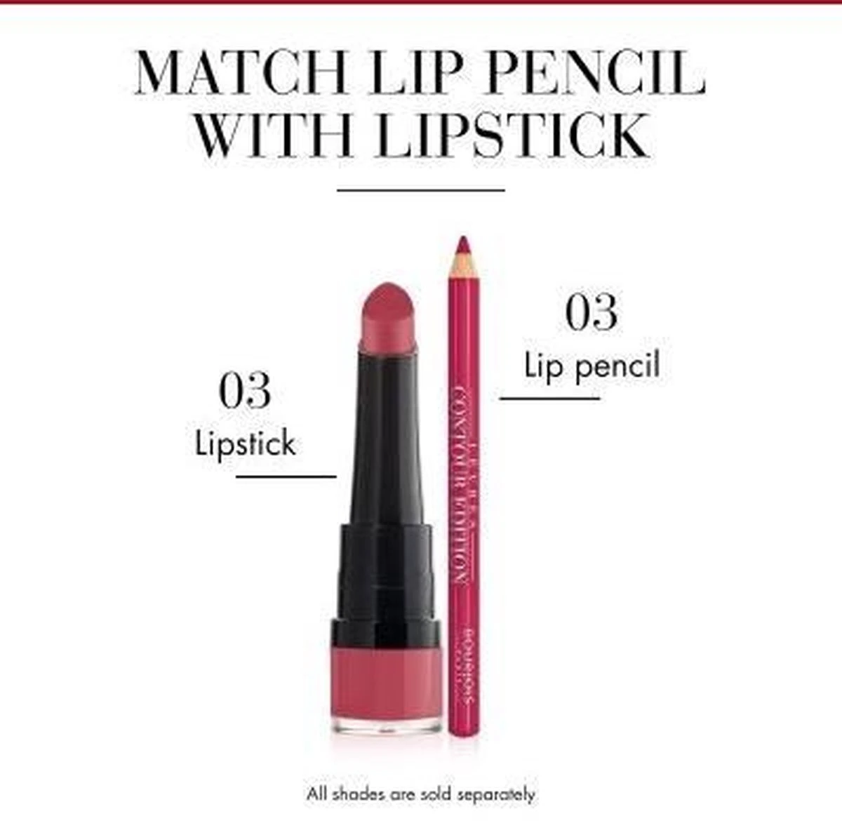 Bourjois Rouge Velvet Lippenstift - 003 Hyppink Chic 11 Bourjois Rouge Velvet Lippenstift - 003 Hyppink Chic - Image 9