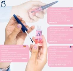 Herome Natural Nail Whitener Pink Glow - Accentueert De Natuurlijke Roze Kleur Van De Nagel - Maakt Nagelranden Witter - Camoufleert Verkleuringen - 10ml. 15 Herome Natural Nail Whitener Pink Glow - Accentueert De Natuurlijke Roze Kleur Van De Nagel - Maakt Nagelranden Witter - Camoufleert Verkleuringen - 10ml. -Modecosmetica Winkel 1200x1171