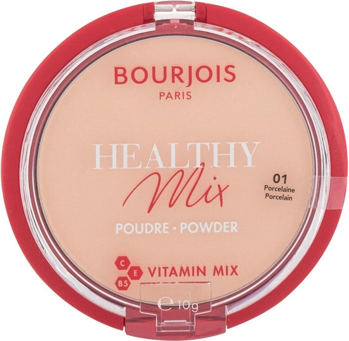 Bourjois Healthy Mix Compact Poeder - 01 Porcelain 16 Bourjois Healthy Mix Compact Poeder - 01 Porcelain - Image 14