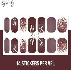 By Emily - Nagel Wrap - Star Struck | 14 Stickers | Nail Wrap | Nail Art | Trendy | Design | Nagellakvrij | Eenvoudig | Nagel Wrap | Nagel Stickers | Folie | Zelfklevend | Sjablonen 15 By Emily - Nagel Wrap - Star Struck | 14 Stickers | Nail Wrap | Nail Art | Trendy | Design | Nagellakvrij | Eenvoudig | Nagel Wrap | Nagel Stickers | Folie | Zelfklevend | Sjablonen -Modecosmetica Winkel 1200x1173 7
