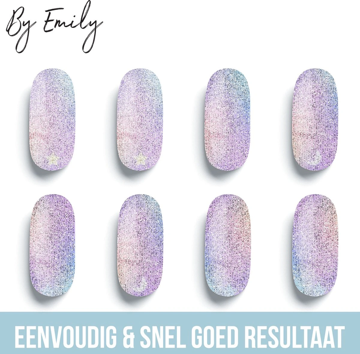 By Emily - Nagel Wrap - | Galaxy Dream | 16 Stickers | Nail Wrap | Nail Art | Trendy | Design | Nagellakvrij | Eenvoudig | Nagel Wrap | Nagel Stickers | Folie | Zelfklevend | Sjablonen 4 By Emily - Nagel Wrap - | Galaxy Dream | 16 Stickers | Nail Wrap | Nail Art | Trendy | Design | Nagellakvrij | Eenvoudig | Nagel Wrap | Nagel Stickers | Folie | Zelfklevend | Sjablonen - Image 2