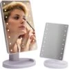 Verlichte Make-up Spiegel 180° Draaibaar 16 Ingebouwde LED Lampjes - Wit 1 Verlichte Make-up Spiegel 180° Draaibaar 16 Ingebouwde LED Lampjes - Wit -Modecosmetica Winkel 1200x1182 23