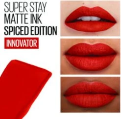 Maybelline SuperStay Matte Ink Lippenstift - 330 Innovator - 5 Ml -Modecosmetica Winkel 1200x1185 9