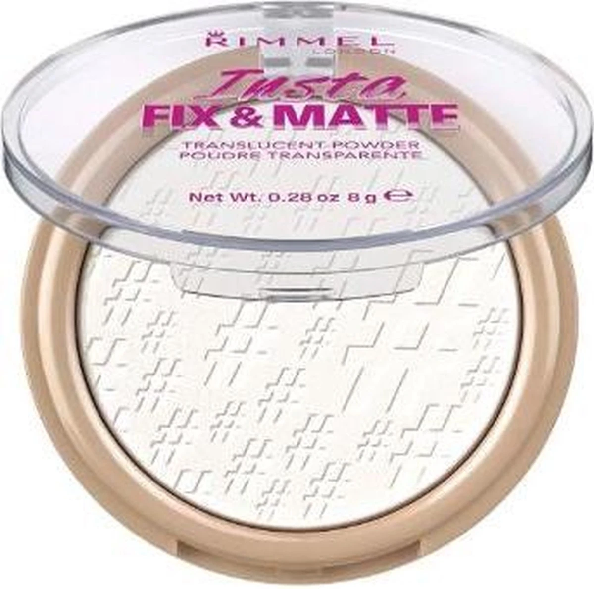 Rimmel London Insta Fix & Matte Make-uppoeder - 01 Clear 12 Rimmel London Insta Fix & Matte Make-uppoeder - 01 Clear - Image 10