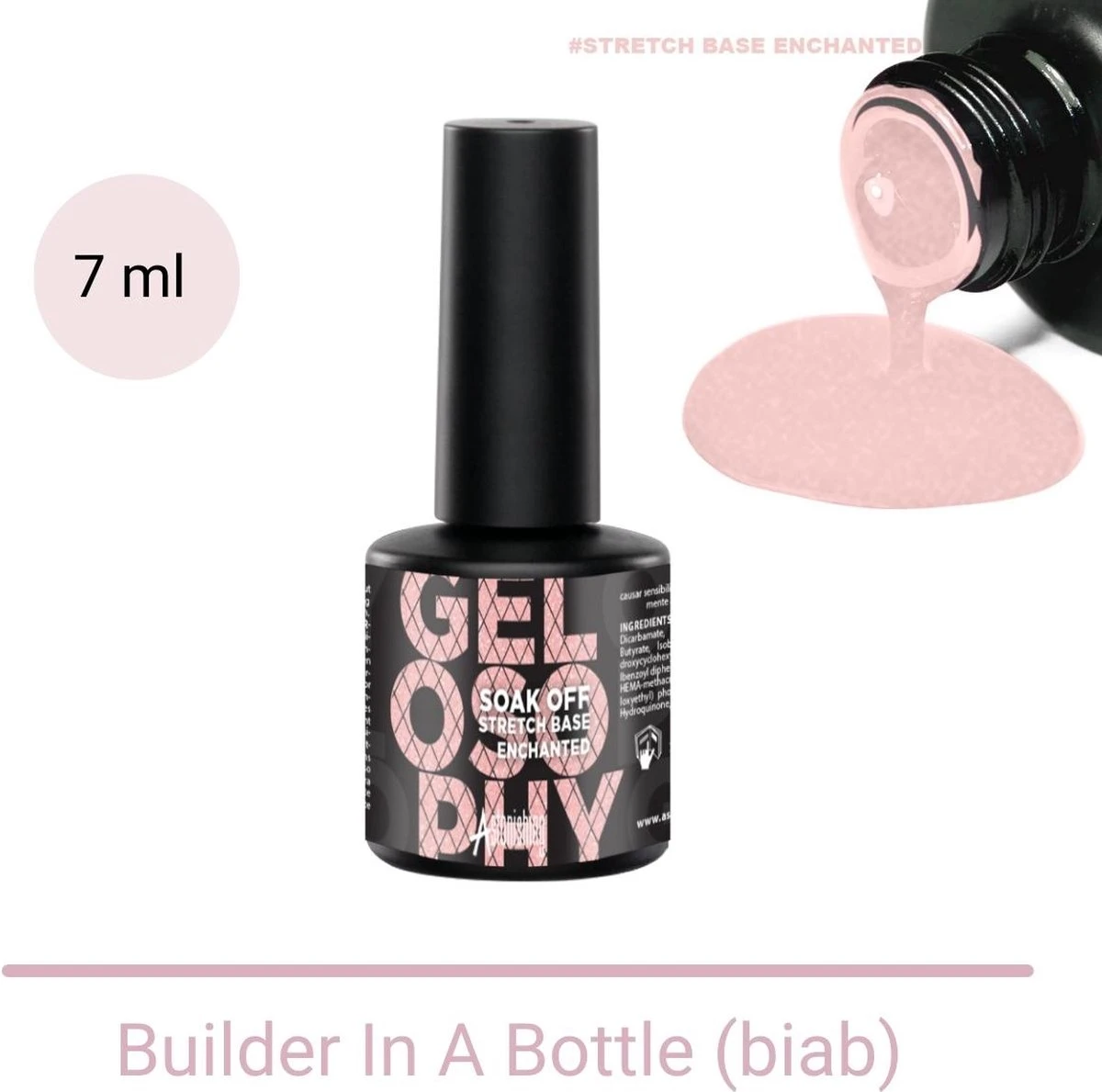 GUAPÀ® BIAB Builder Gel In A Bottle | BIAB Nagellak | Gelnagels Starterspakket | Nagellak | Gellak Pink | Builder Gel | 7 Ml Enchanted 3 GUAPÀ® BIAB Builder Gel In A Bottle | BIAB Nagellak | Gelnagels Starterspakket | Nagellak | Gellak Pink | Builder Gel | 7 Ml Enchanted