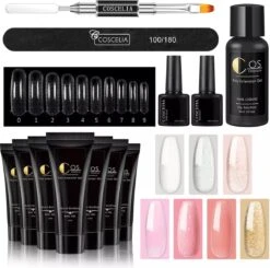 Polygel Kit - Polygel Set - Nagelverlenging - Polygel 7 Kleuren - Polygel Nagels - Kunstnagels - Gel Polish - Acryl Gellak -Modecosmetica Winkel 1200x1190 1