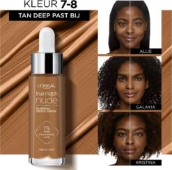 L'Oréal Paris True Match Tinted Serum FOundation - 7-8 Tan Deep - 30ml -Modecosmetica Winkel 1200x1190 8