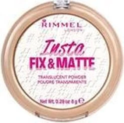 Rimmel London Insta Fix & Matte Make-uppoeder - 01 Clear 41 Rimmel London Insta Fix & Matte Make-uppoeder - 01 Clear -Modecosmetica Winkel 1200x1191 14