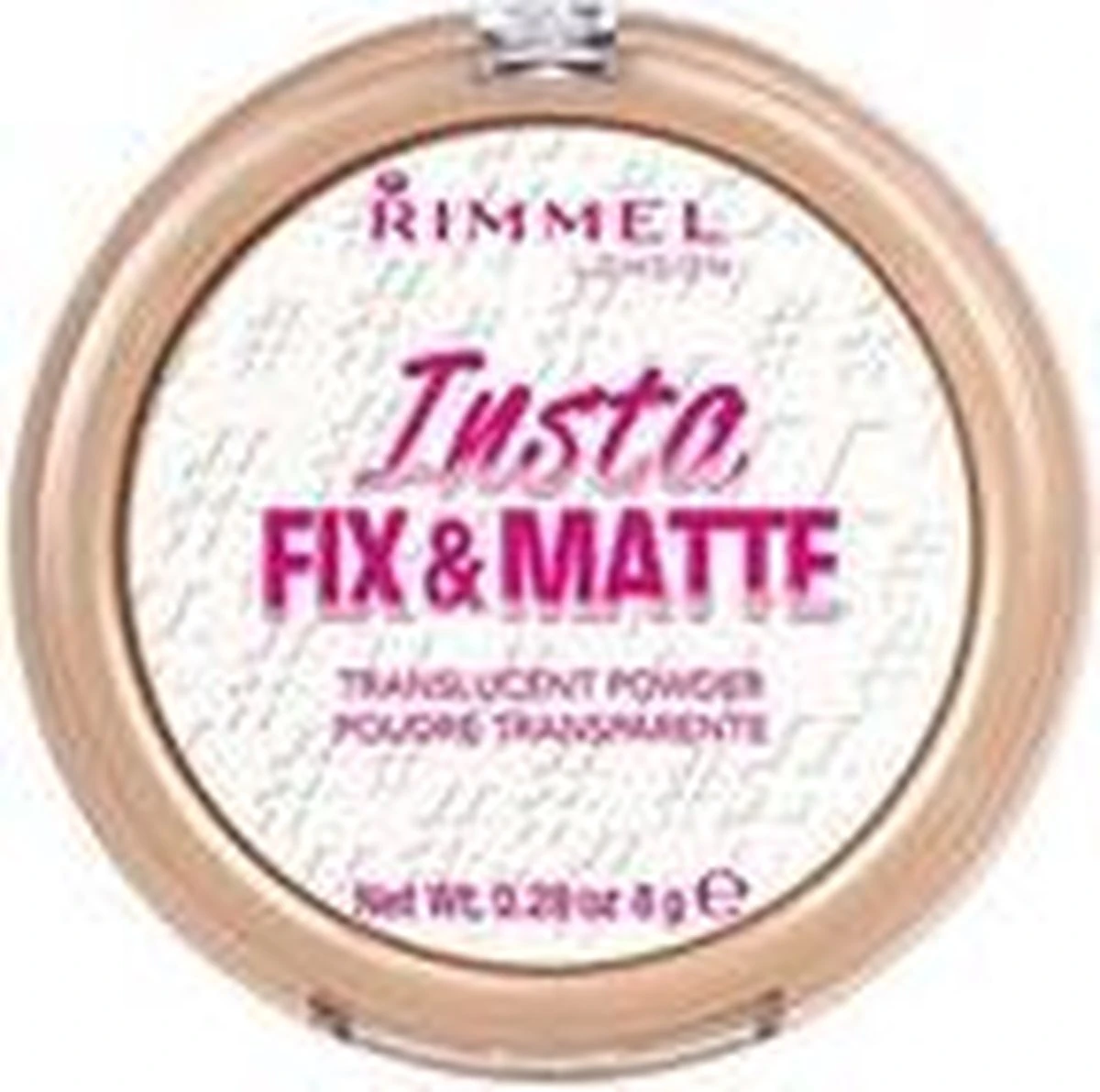 Rimmel London Insta Fix & Matte Make-uppoeder - 01 Clear 22 Rimmel London Insta Fix & Matte Make-uppoeder - 01 Clear - Image 20