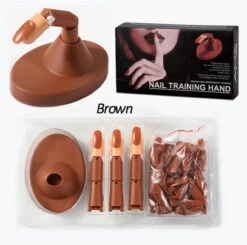 Nail Trainer - Oefenvinger Voor Nagels - Oefenhand - Oefen Vinger - Nageldisplay - Oefen Hand - Acrylnagels Starterspack - Oefen Hand Voor Nagels - Nailtrainer - Beginners Set -Modecosmetica Winkel 1200x1192 4