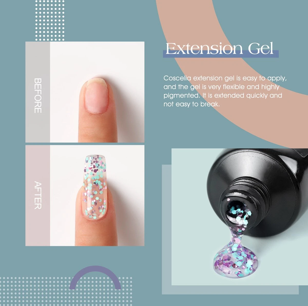 Polygel- 6 KLEUREN SET - 15 ML - Polygel Kit - Polygel Nagels - Polygel Kleuren 7 Polygel- 6 KLEUREN SET - 15 ML - Polygel Kit - Polygel Nagels - Polygel Kleuren - Image 5