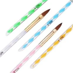 Evvie Acryl Penselen Voor Kunstnagels En Nailart - Set Van 5 9 Evvie Acryl Penselen Voor Kunstnagels En Nailart - Set Van 5 -Modecosmetica Winkel 1200x1193