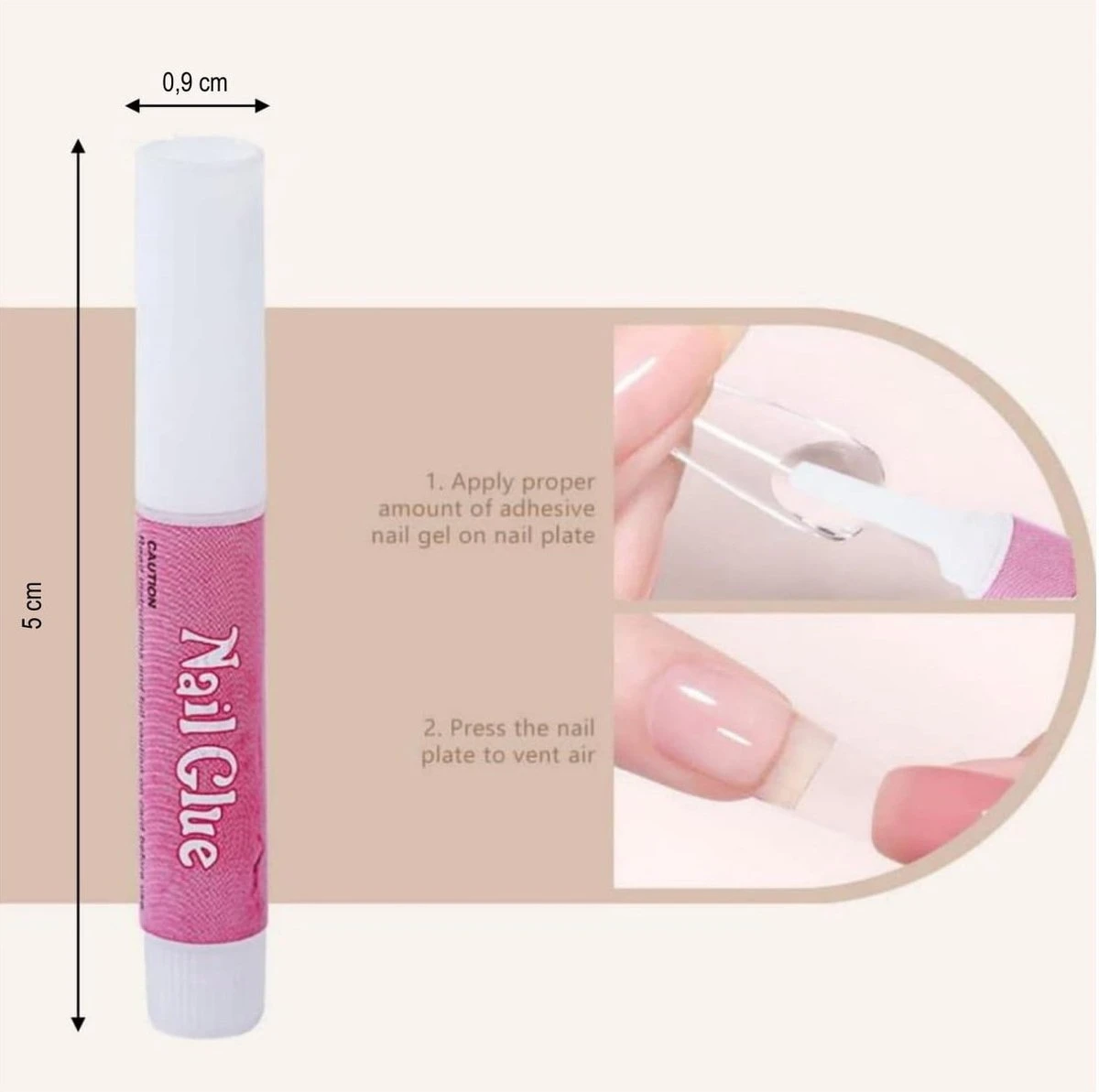 Nagellijm - 20 Stuks à 1 Gram - Lijm Nagels - Lijm Kunstnagels - Lijm Tips - Nagellijm Voor Nepnagels - Nagellijm Voor Tips - Nagellijm Voor Kunstnagel - Nagellijm Steentjes - Tiplijm - Nail Glue - Glue Tips - Nageltips - Tip Lijm Kunstnagels 5 Nagellijm - 20 Stuks à 1 Gram - Lijm Nagels - Lijm Kunstnagels - Lijm Tips - Nagellijm Voor Nepnagels - Nagellijm Voor Tips - Nagellijm Voor Kunstnagel - Nagellijm Steentjes - Tiplijm - Nail Glue - Glue Tips - Nageltips - Tip Lijm Kunstnagels - Image 3