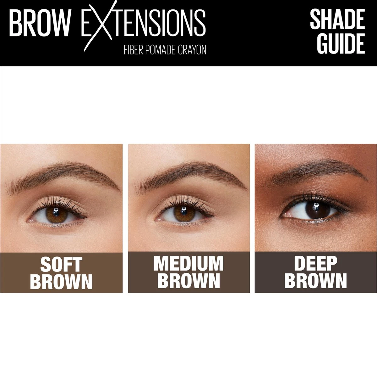 Maybelline Brow Extensions - 06 Deep Brown - Bruin Wenkbrauwpotlood - 10.5 Gr 8 Maybelline Brow Extensions - 06 Deep Brown - Bruin Wenkbrauwpotlood - 10.5 Gr - Image 6