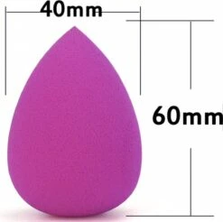Merkloos Make-up Sponge | Beauty Blender Paars -Modecosmetica Winkel 1200x1196 31
