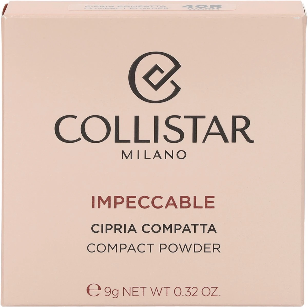 Collistar Impeccable Compact Powder 40R Warm Rose 5 Collistar Impeccable Compact Powder 40R Warm Rose - Image 3