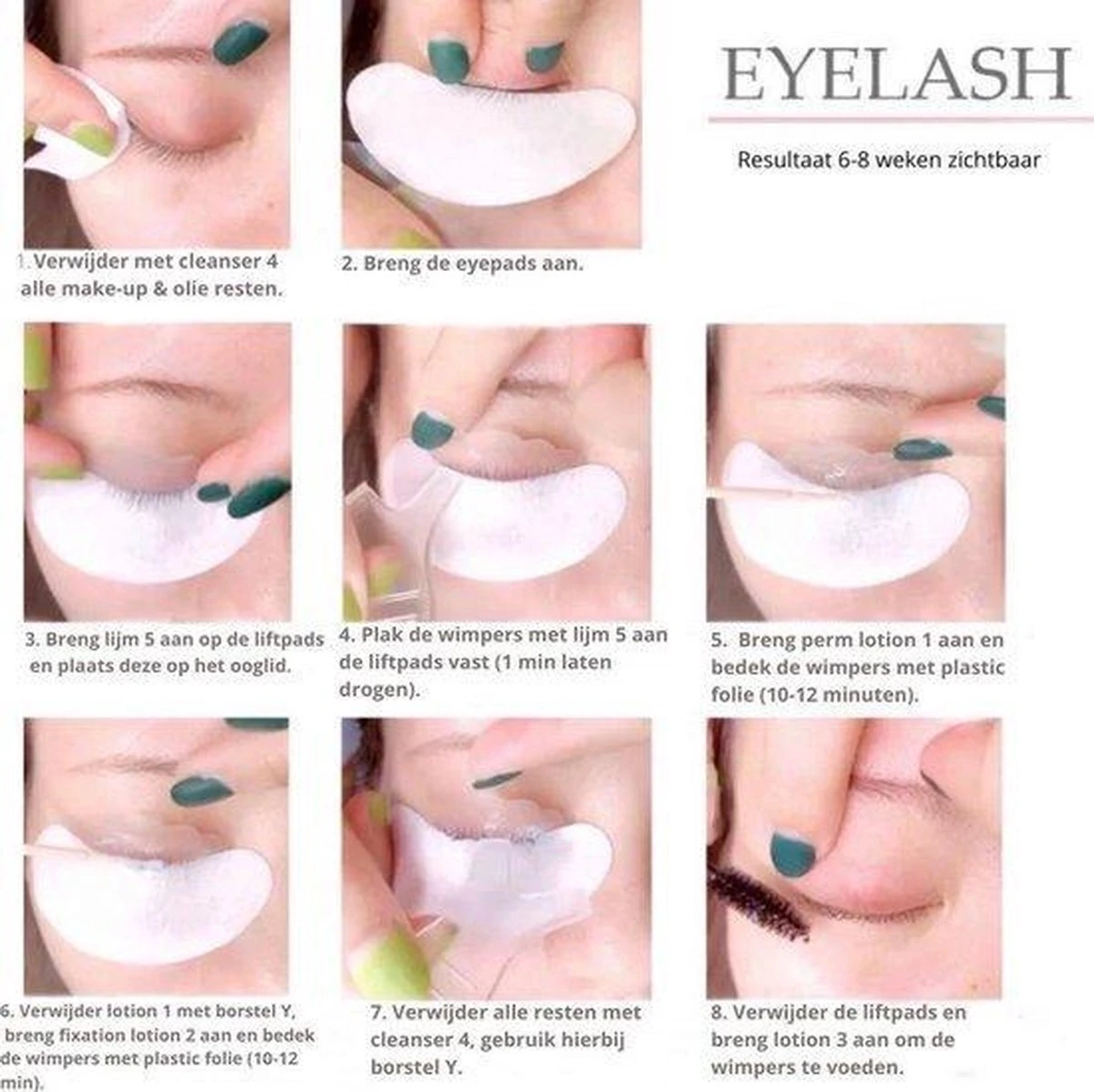 Mimlo Professionele Wimper & Wenkbrauw Lifting Set - Lash Lift Kit - Wimperlifting Set - Browlift - Permanente Wimper Kruller - Lash & Brow Lift Kit 8 Mimlo Professionele Wimper & Wenkbrauw Lifting Set - Lash Lift Kit - Wimperlifting Set - Browlift - Permanente Wimper Kruller - Lash & Brow Lift Kit - Image 6