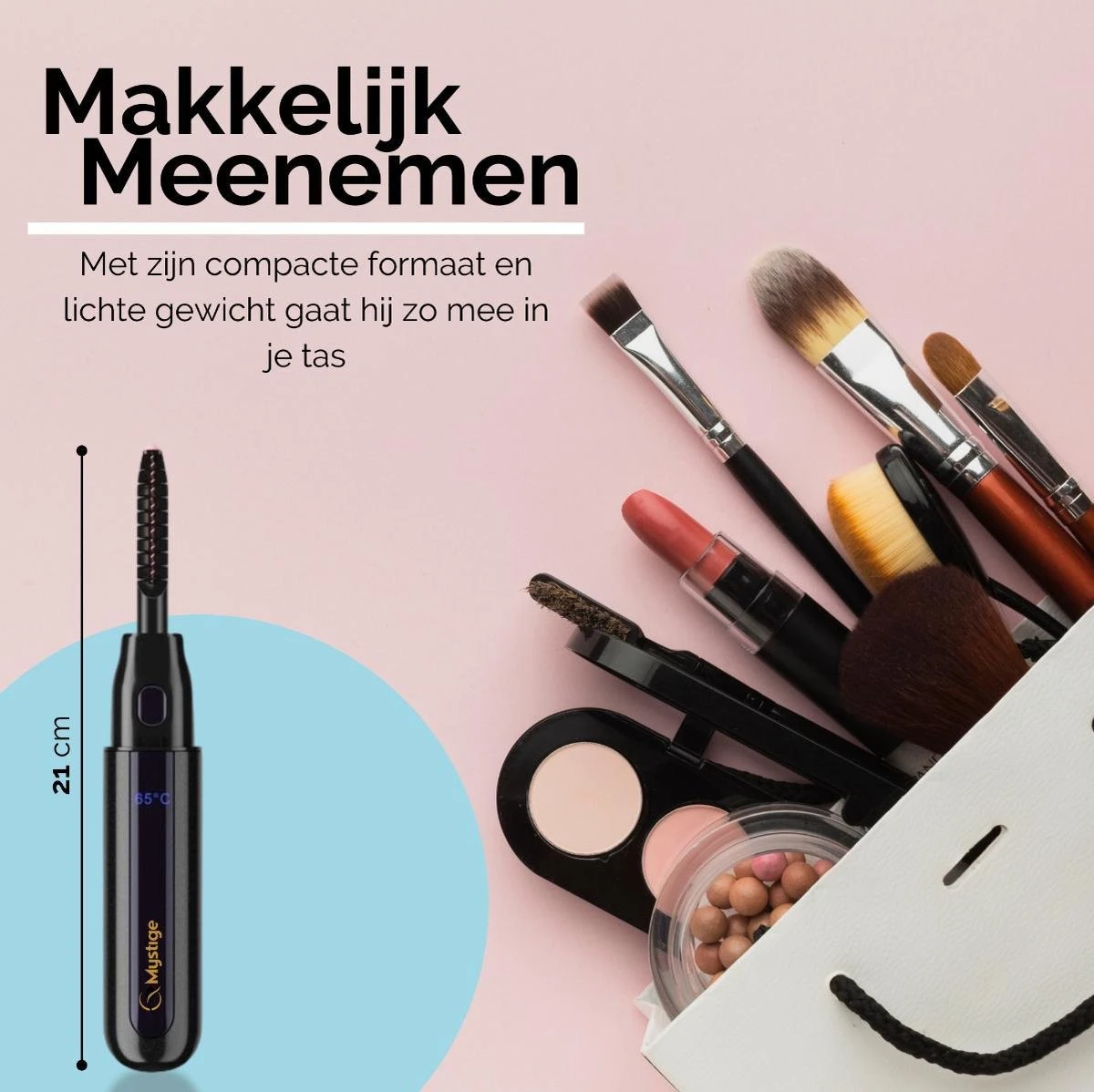 3-Delige Elektrische Wimperkruller Set – Incl. Wimperserum & Wimperborstel – Wimperlifting Set – Lash Lift – Lange, Gekrulde En Volle Wimpers – Eyelash Curler 8 3-Delige Elektrische Wimperkruller Set – Incl. Wimperserum & Wimperborstel – Wimperlifting Set – Lash Lift – Lange, Gekrulde En Volle Wimpers – Eyelash Curler - Image 6