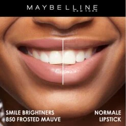 Maybelline SuperStay 24H Smile Brighters Lippenstift - 850 Frosted Mauve - Roze - Langhoudend -Modecosmetica Winkel 1200x1198 41