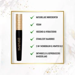 Ghazal Beauty Wenkbrauw- En Wimperserum - Brow En Lash Serum - Natuurlijke Oliën - Hydraterend 12 Ghazal Beauty Wenkbrauw- En Wimperserum - Brow En Lash Serum - Natuurlijke Oliën - Hydraterend -Modecosmetica Winkel 1200x1198 61