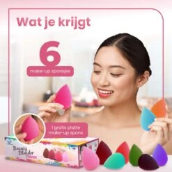 Beauty Blender - Make-up Sponsjes - Spons - 6 Stuks - Zacht & Perfecte Vorm! -Modecosmetica Winkel 1200x1199 21