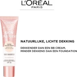 L’Oréal Paris WULT Skin Paradise BB Cream Tinted Cream Foundation - 02 Medium 18 L’Oréal Paris WULT Skin Paradise BB Cream Tinted Cream Foundation - 02 Medium -Modecosmetica Winkel 1200x1199 5