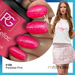Pink Gellac - Paradise Pink - Gellak - Vegan - Roze - Glanzend - 15ml 25 Pink Gellac - Paradise Pink - Gellak - Vegan - Roze - Glanzend - 15ml -Modecosmetica Winkel 1200x1200 102