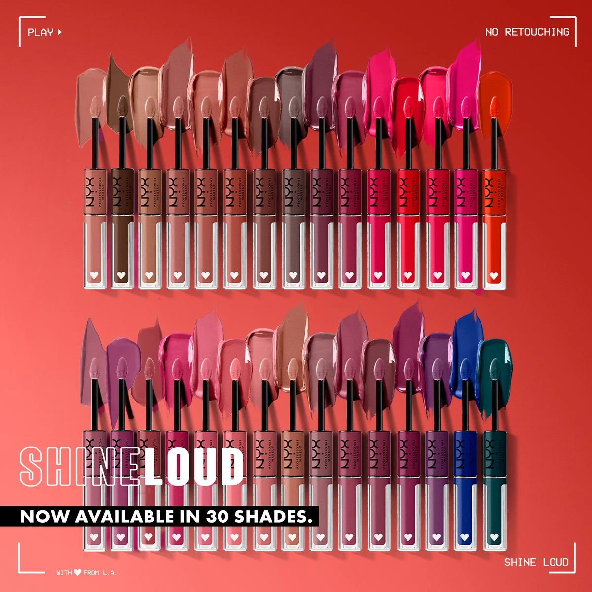NYX Professional Makeup Shine Loud Pro Pigment Lip Shine - SLHP25 Daring Damsel - Lipgloss - 3.4 Ml 6 NYX Professional Makeup Shine Loud Pro Pigment Lip Shine - SLHP25 Daring Damsel - Lipgloss - 3.4 Ml - Image 4