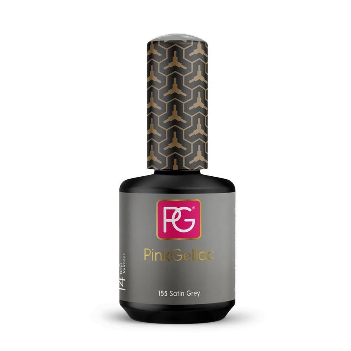 Pink Gellac - Satin Grey - Gellak - Vegan - Grijs - Glanzend - 15ml 9 Pink Gellac - Satin Grey - Gellak - Vegan - Grijs - Glanzend - 15ml - Image 7