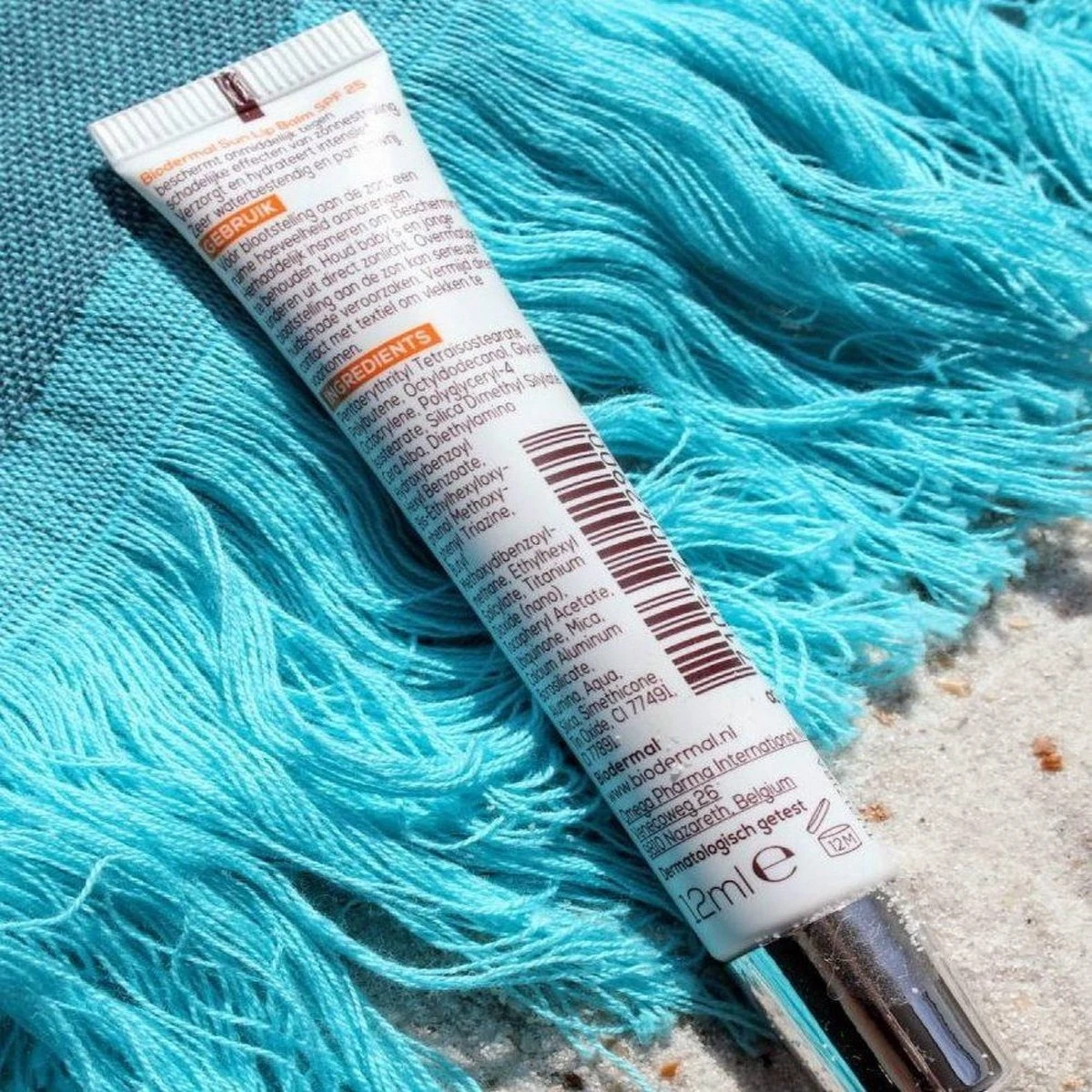 Lippenbalsem Natural Pink Biodermal Sun Lipbalm Lipbalsem SPF25 - Tube 12 Ml - 4 Lippenbalsem Natural Pink Biodermal Sun Lipbalm Lipbalsem SPF25 - Tube 12 Ml - - Image 2