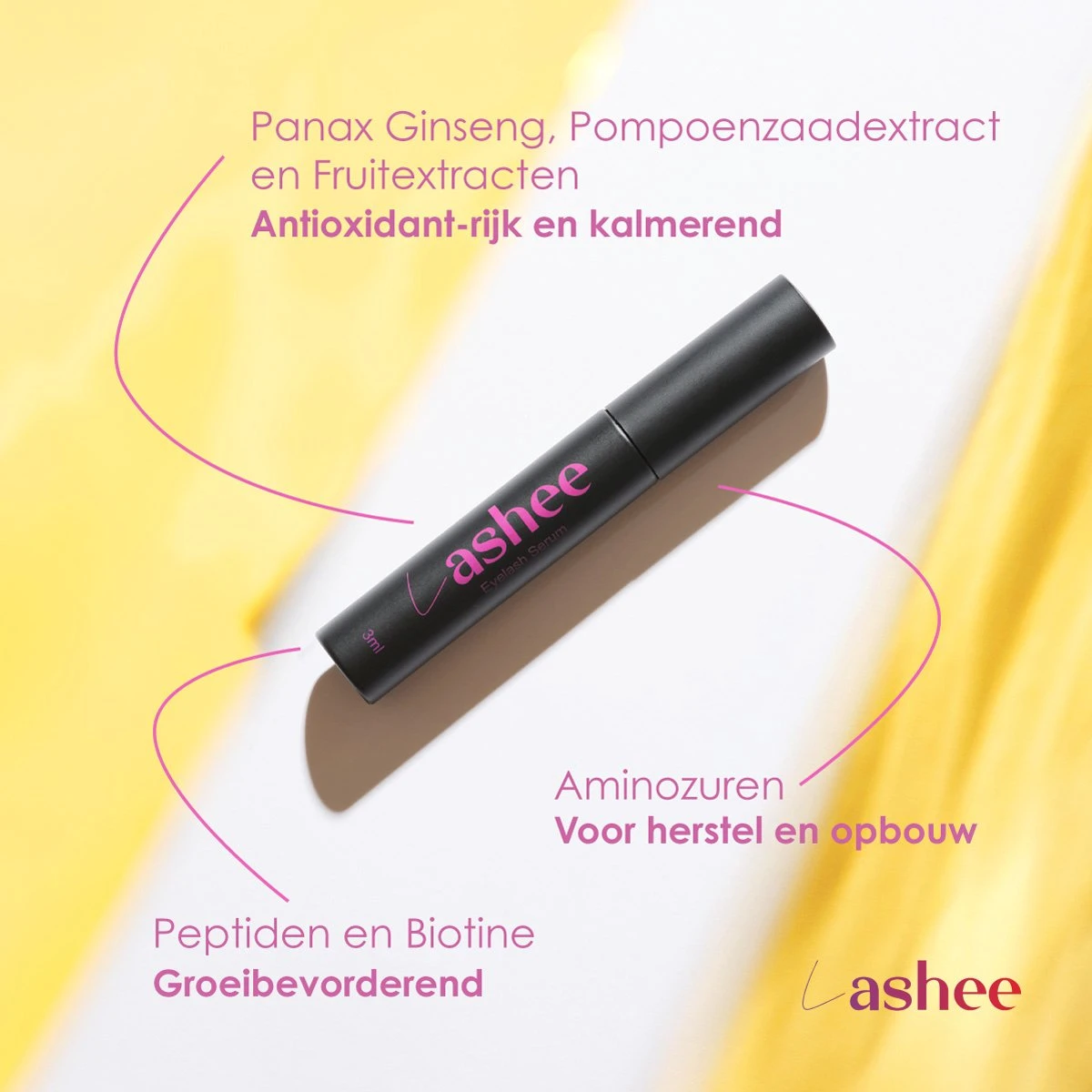 Lashee Advanced Lash Lift - Wimperserum - Wimpergroei - Lash Serum - Volle Wimpers - Eyelash & Wenkbrauw Serum - Geschikt Voor Gevoelige Ogen - Vegan - 3 Ml 5 Lashee Advanced Lash Lift - Wimperserum - Wimpergroei - Lash Serum - Volle Wimpers - Eyelash & Wenkbrauw Serum - Geschikt Voor Gevoelige Ogen - Vegan - 3 Ml - Image 3