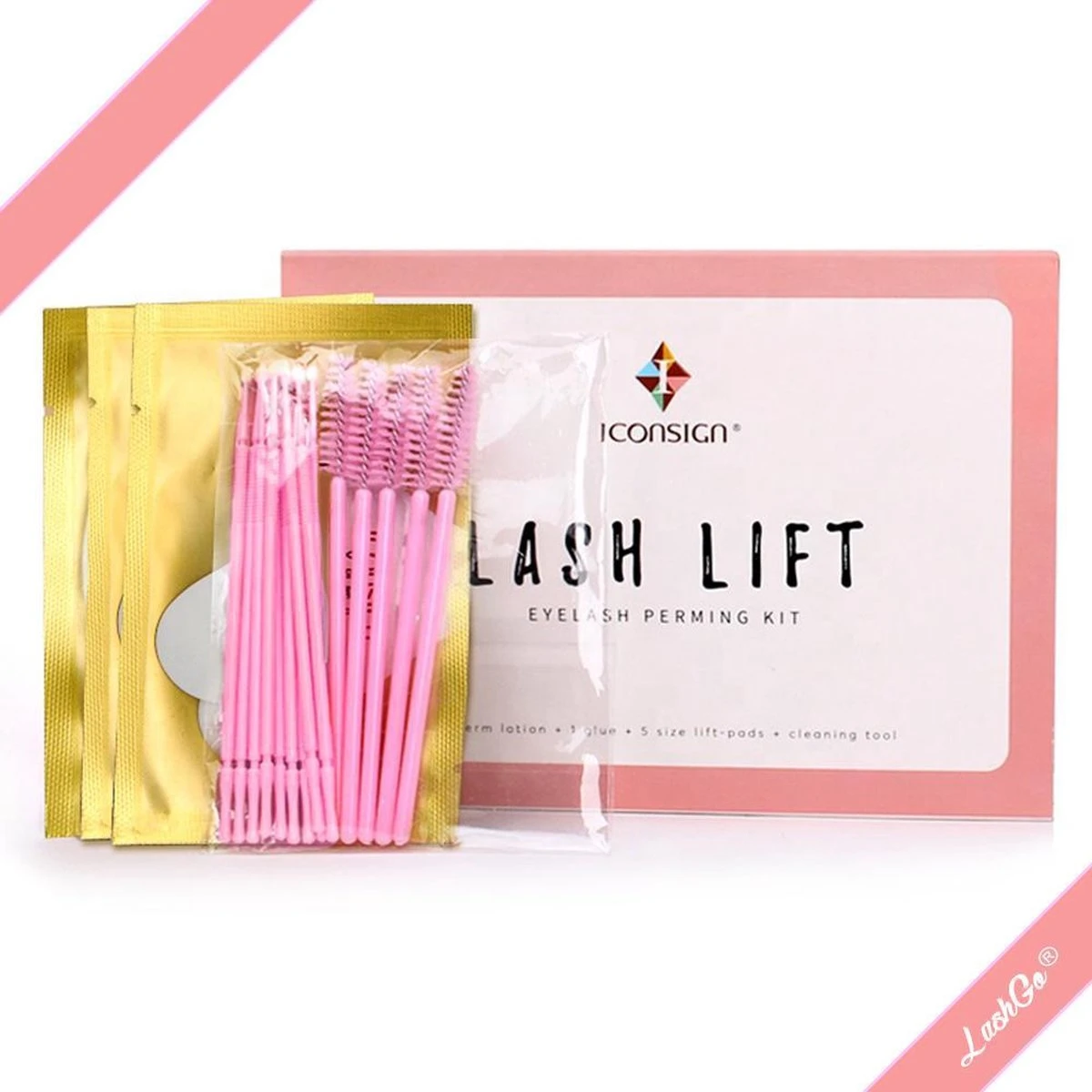 Iconsign® Wimperlifting Set / Lash Lift Kit - 25-Delige - Setje LashGo® Nep Wimpers Inbegrepen - Natuurlijk Wimper Krullen - Wimperliftingset 6 Iconsign® Wimperlifting Set / Lash Lift Kit - 25-Delige - Setje LashGo® Nep Wimpers Inbegrepen - Natuurlijk Wimper Krullen - Wimperliftingset - Image 4