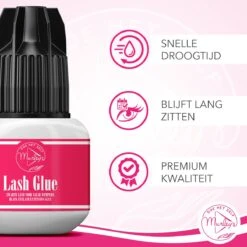 MURLEY'S Wimperlijm- Wimperextensions Lijm - Lash Glue - Zwart - Eenmalig Aanbrengen Voor Wekenlang Plezier - Perfecte Wimpers 13 MURLEY'S Wimperlijm- Wimperextensions Lijm - Lash Glue - Zwart - Eenmalig Aanbrengen Voor Wekenlang Plezier - Perfecte Wimpers -Modecosmetica Winkel 1200x1200 1362