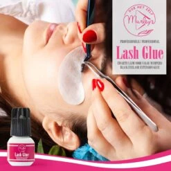 MURLEY'S Wimperlijm- Wimperextensions Lijm - Lash Glue - Zwart - Eenmalig Aanbrengen Voor Wekenlang Plezier - Perfecte Wimpers 16 MURLEY'S Wimperlijm- Wimperextensions Lijm - Lash Glue - Zwart - Eenmalig Aanbrengen Voor Wekenlang Plezier - Perfecte Wimpers -Modecosmetica Winkel 1200x1200 1365