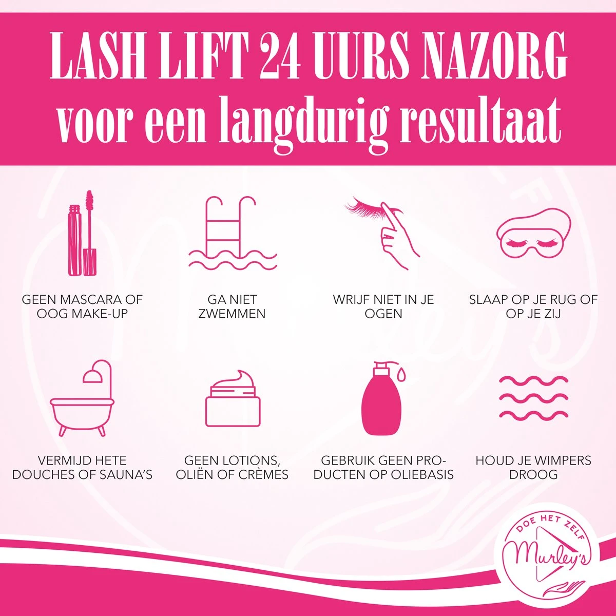 MURLEY'S Lashlift Set Met Wimperverf & Wenkbrauwverf, Met Zwarte Verf 11 MURLEY'S Lashlift Set Met Wimperverf & Wenkbrauwverf, Met Zwarte Verf - Image 9