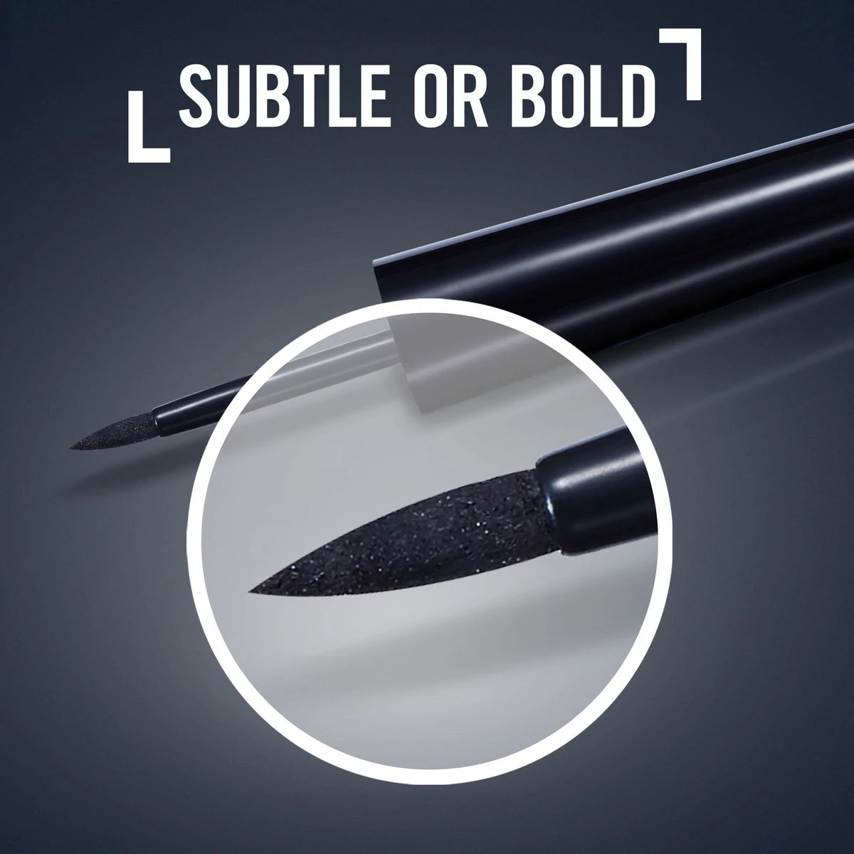 Rimmel London Exaggerate Eyeliner - 01 Black 8 Rimmel London Exaggerate Eyeliner - 01 Black - Image 6