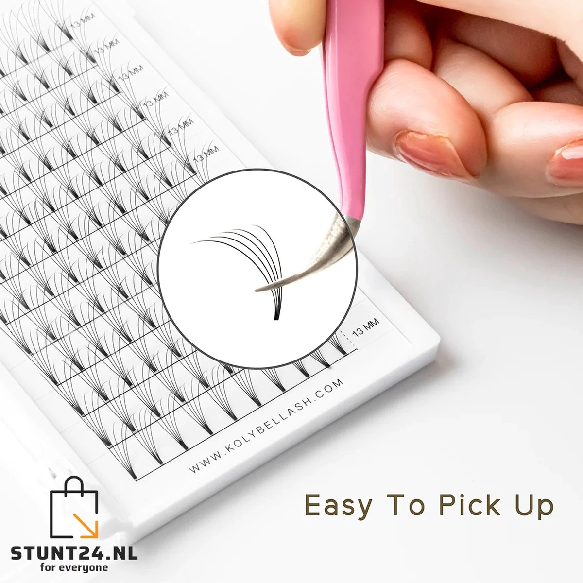 5D Wimperextensions - 5D Premade Fans - 9mm 0.10 D-krul - Natuurlijke Wimperextensions 3 5D Wimperextensions - 5D Premade Fans - 9mm 0.10 D-krul - Natuurlijke Wimperextensions