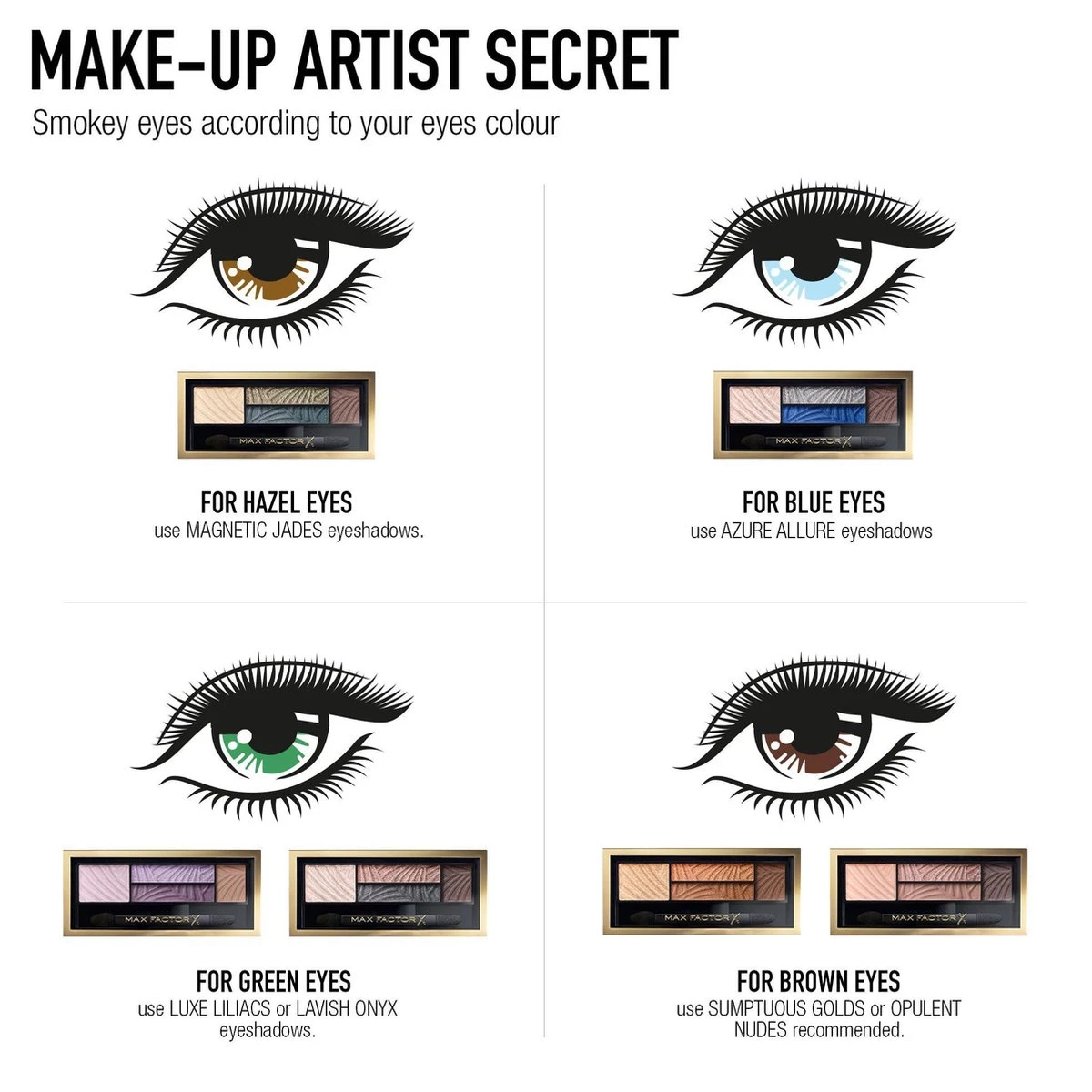 Max Factor Smokey Eye Drama - 02 Lavish Onyx - Oogschaduw Palette 7 Max Factor Smokey Eye Drama - 02 Lavish Onyx - Oogschaduw Palette - Image 5