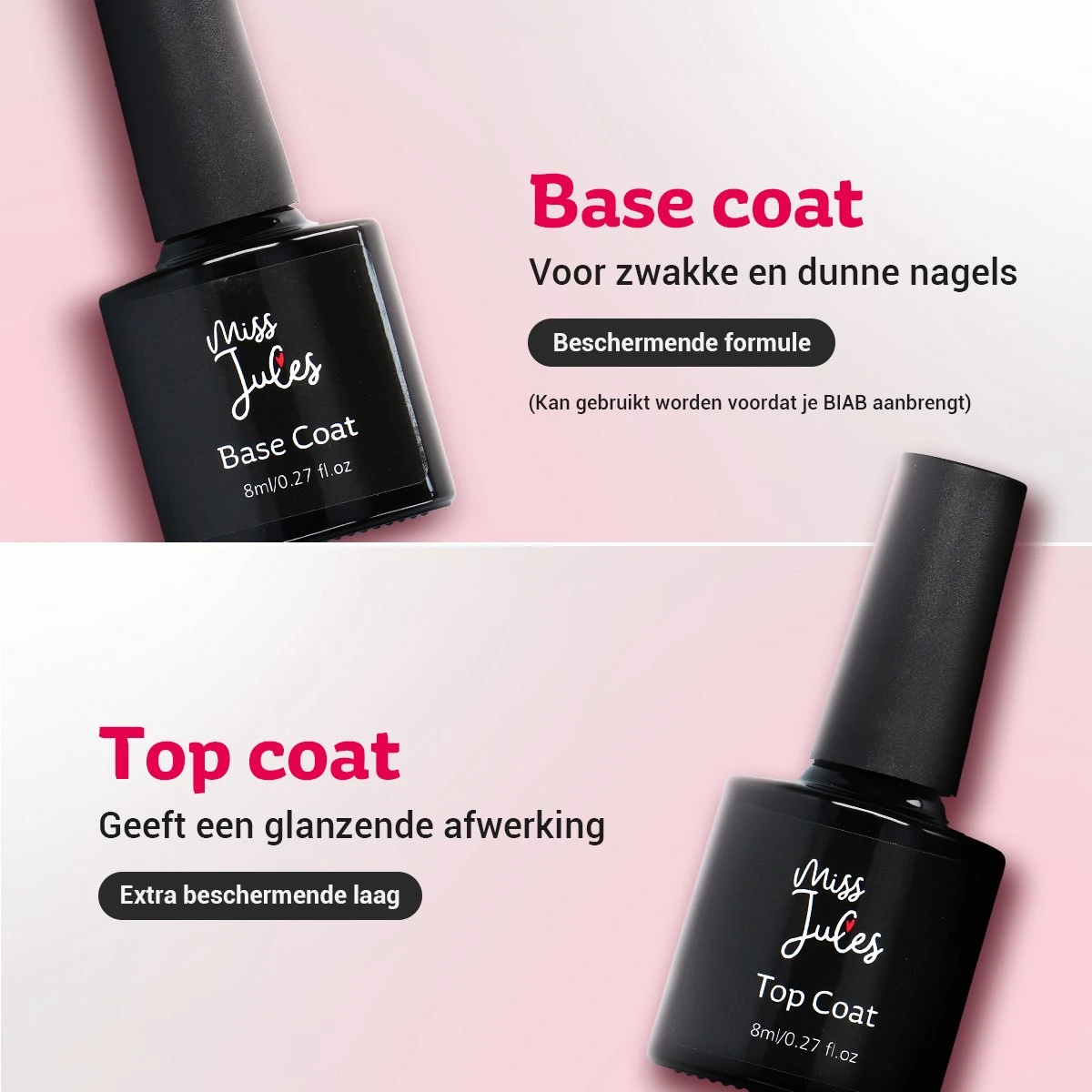 Miss Jules® BIAB Starter Pakket – Builder In A Bottle – BIAB Nagel Builder Gel – BIAB Nagellak Startersset - Inclusief Instructievideo (NL) 5 Miss Jules® BIAB Starter Pakket – Builder In A Bottle – BIAB Nagel Builder Gel – BIAB Nagellak Startersset - Inclusief Instructievideo (NL) - Image 3