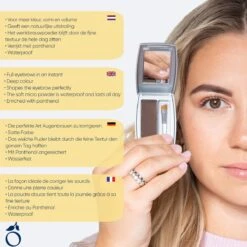 Herome Eye Care Wenkbrauw Poeder Zwart - Compact Brow Powder Nearly Black - Waterproof Verrijkt Met Panthenol - Volumineuze Wenkbrauwen In Een Handomdraai 18 Herome Eye Care Wenkbrauw Poeder Zwart - Compact Brow Powder Nearly Black - Waterproof Verrijkt Met Panthenol - Volumineuze Wenkbrauwen In Een Handomdraai -Modecosmetica Winkel 1200x1200 1890