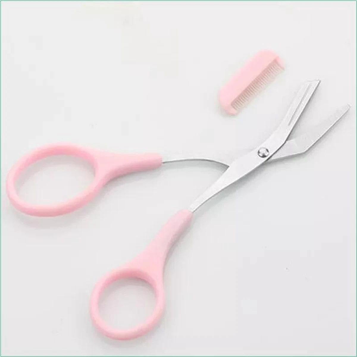 Etude House - Wenkbrauw Trimmer/Schaar/Kam - Roze 4 Etude House - Wenkbrauw Trimmer/Schaar/Kam - Roze - Image 2