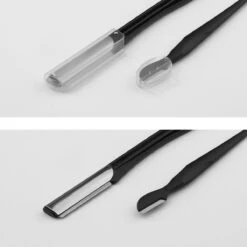 Wenkbrauw Trimmer Set - 8-delig – Met Epileer Pincet, 2x Wenkbrauw Schaartje, 2x Wenkbrauwmesje, Wenkbrauw Borstel, Wenkbrauwpotlood, Spoolie – In Stevige Etui - Zwart -Modecosmetica Winkel 1200x1200 1974